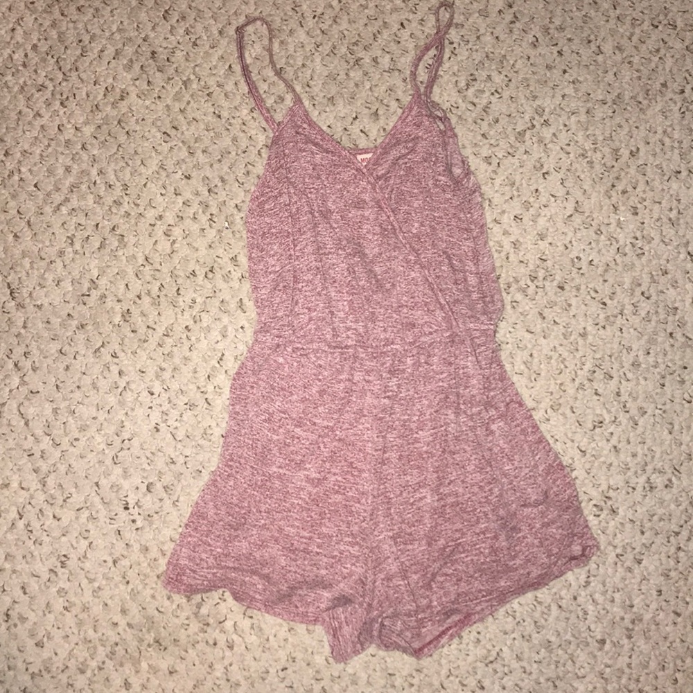 Maroon romper